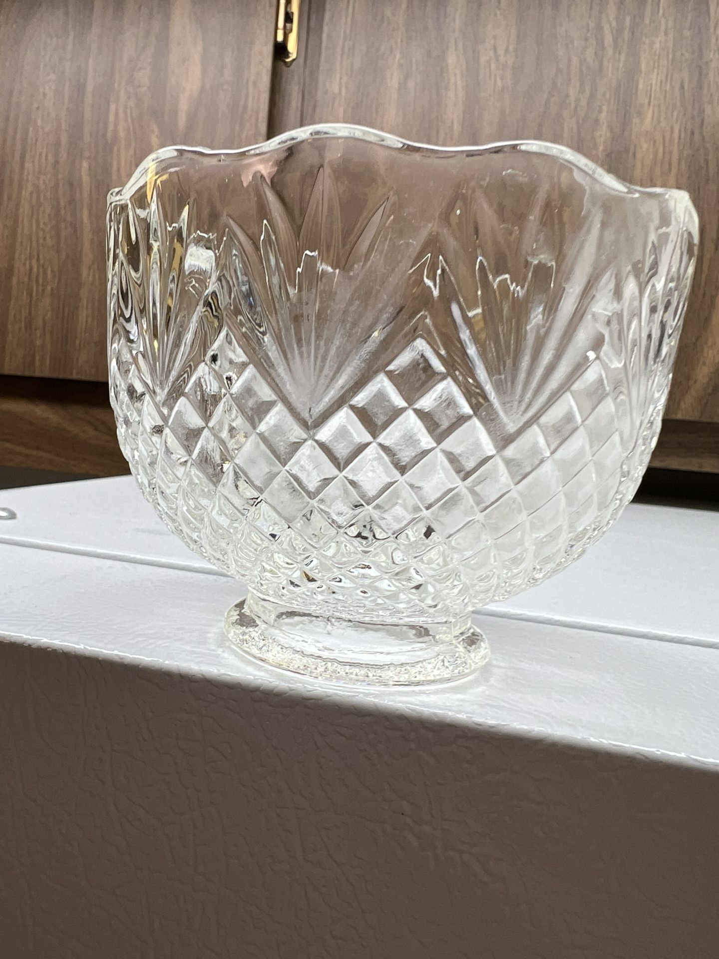 Beautiful Vintage Crystal Fairy Lamp Top