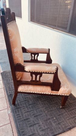 Antique chairs with Ottoman