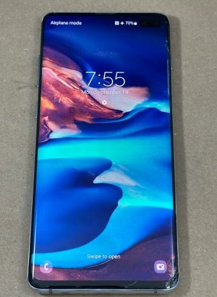 S10 Plus 128gb AT&T in blue