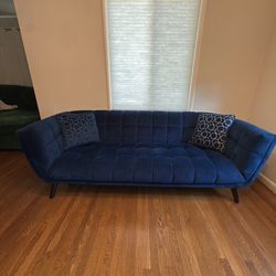 Apolla 86” Round Arm Sofa by Wade Logan