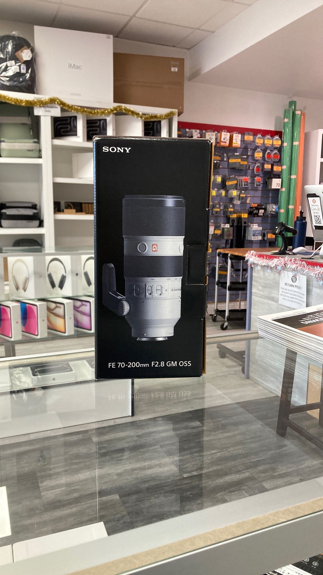 Sony 70-200mm F2.8 GM OSS Lens