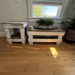 Farmhouse Coffee Table & End Table