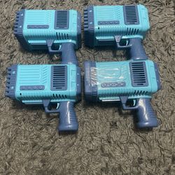 Four new bubble blasters only