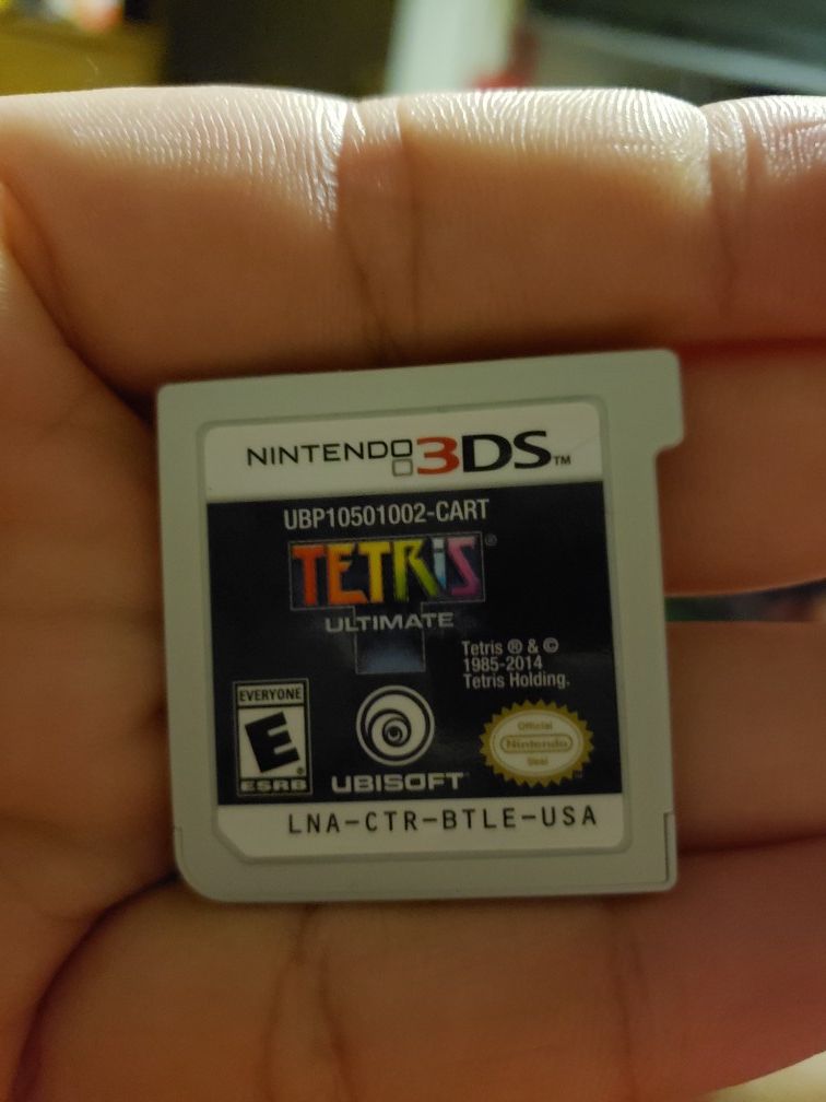 Nintendo 3ds tetris