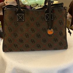 Dooney & Bourke Brown Floppy Tote Bag