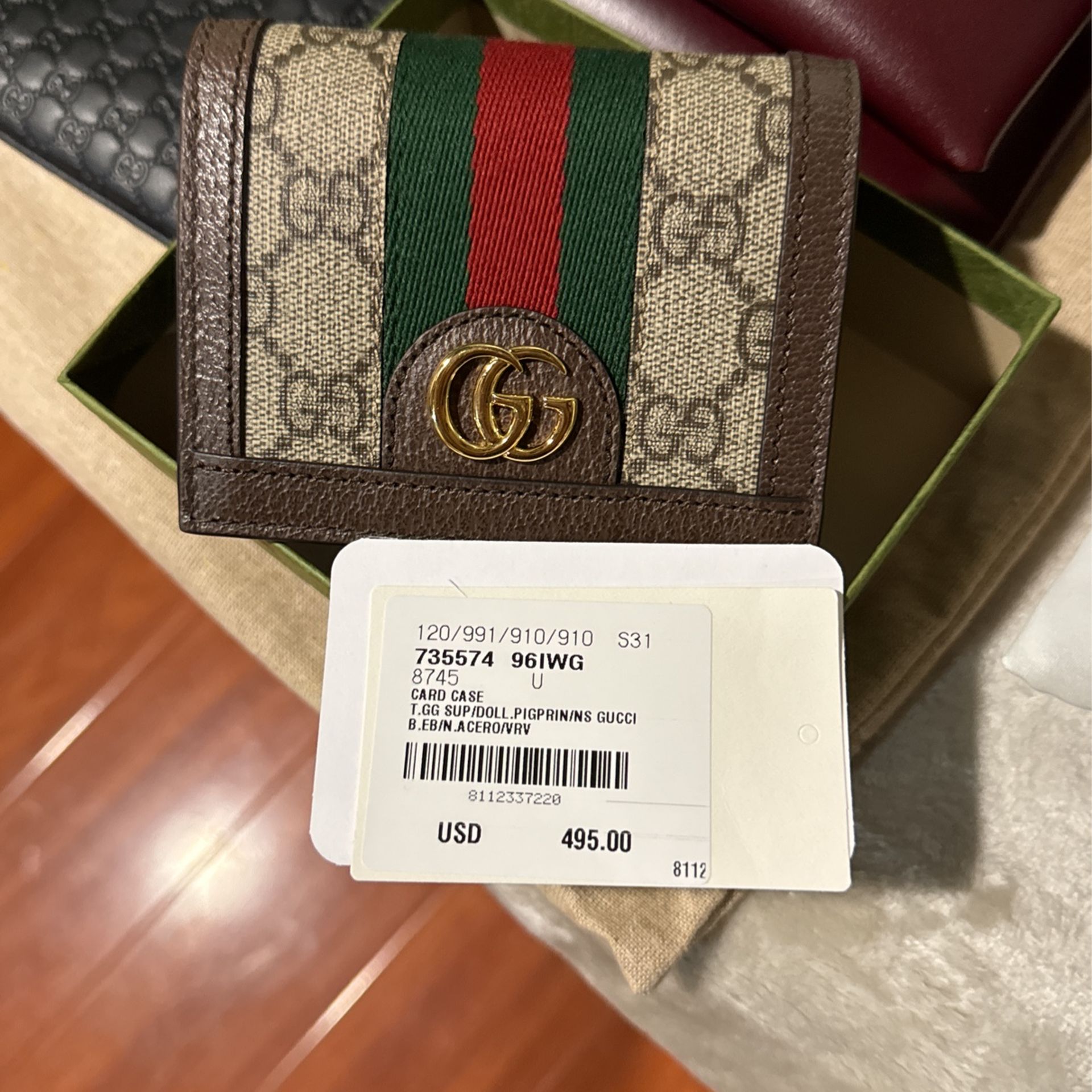 Gucci Card Case, Wallet 