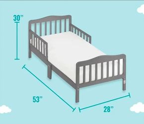 ✅️ Toddler Gray Bed Frame• Great Condition• $60firm