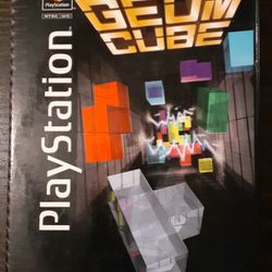 GeomCube playstation video game