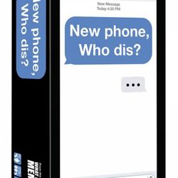 New Phone Who Dis Game, NEW, UNOPENED BOX!