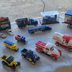 Pepsi cola collectable trucks