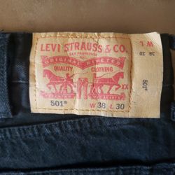 LEVI'S 501 38W 32L