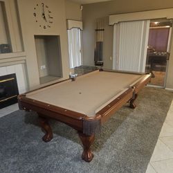 8' Pool Table