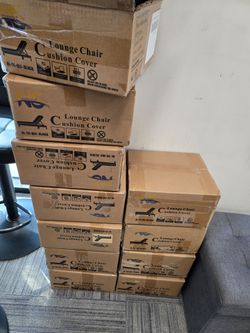 Free 10 boxes Lounge Chair Cushion Covers