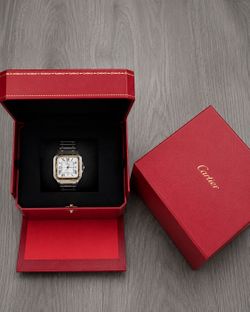 Cartier Gold & Silver Plain Jane
