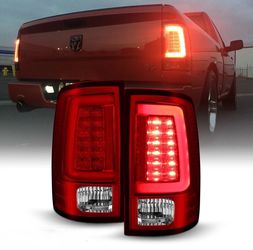 2009-2020 Dodge Ram Classic 1500 , 2500 , 3500 Pickup LED Tube Tail Lights Lamps
