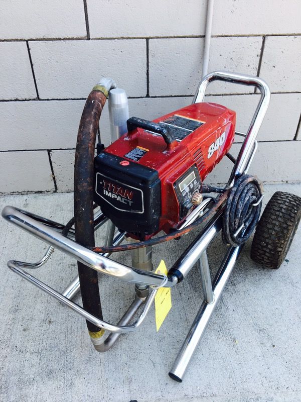 Titan 840 Impact Low Rider Airless Paint Sprayer