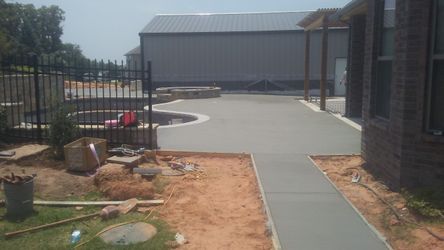 Concrete Patio