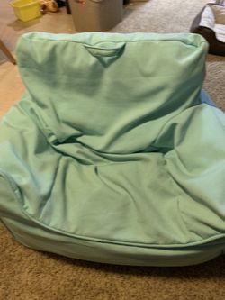 Kids bean bag chair teal