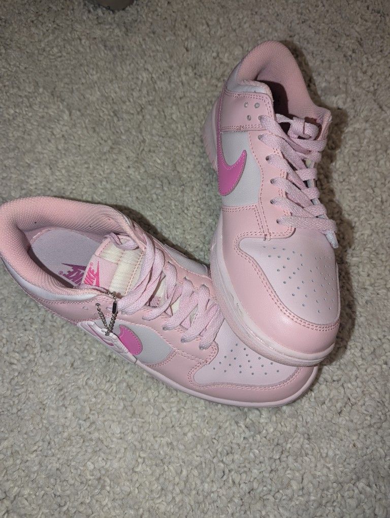 Triple Pink Dunks
