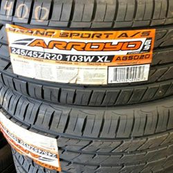 245/45/20 Llantas Nuevas Disponibles 