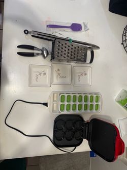 Kitchenware—$10 for everything.
