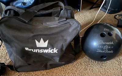 (Used) Brunswick Black Beauty Bowling Ball