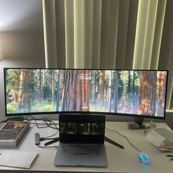 LG 45GR75DCB 45-inch Ultragear Curved Gaming Monitor, 3-Way Adjustable Stand 