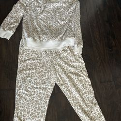 Leopard Print Pajama Set