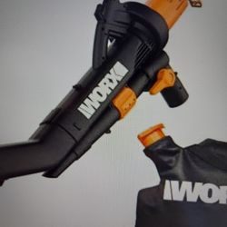 Worx Electric Blower Mulcher And Vacuum 12amp