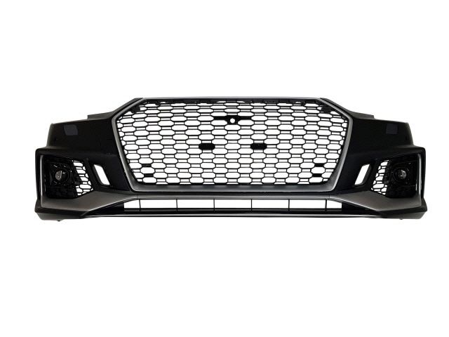 AUDI A4 B9 RS4 Style Front Bumper With Chrome Grille