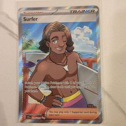 Surfer 235/191 Surging Sparks (SSP) NM/M! Full Art Pokemon Card