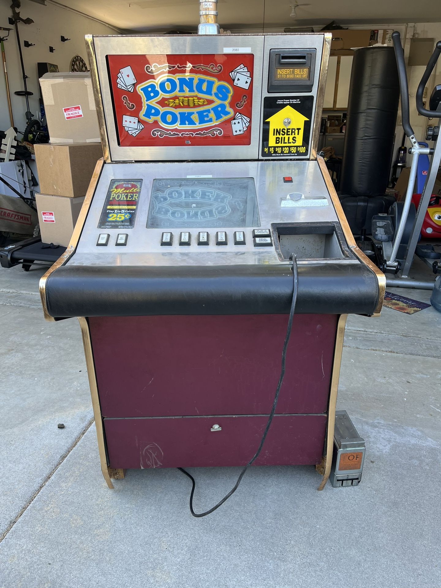 Video Poker Slot Machine 90s