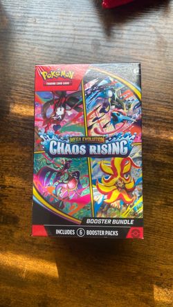 Pokémon TCG Mega Evolution Chaos Rising Booster Bundle