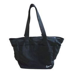 Nike One Luxe Training Bag Women Black Fitness Gym Tote CA05553