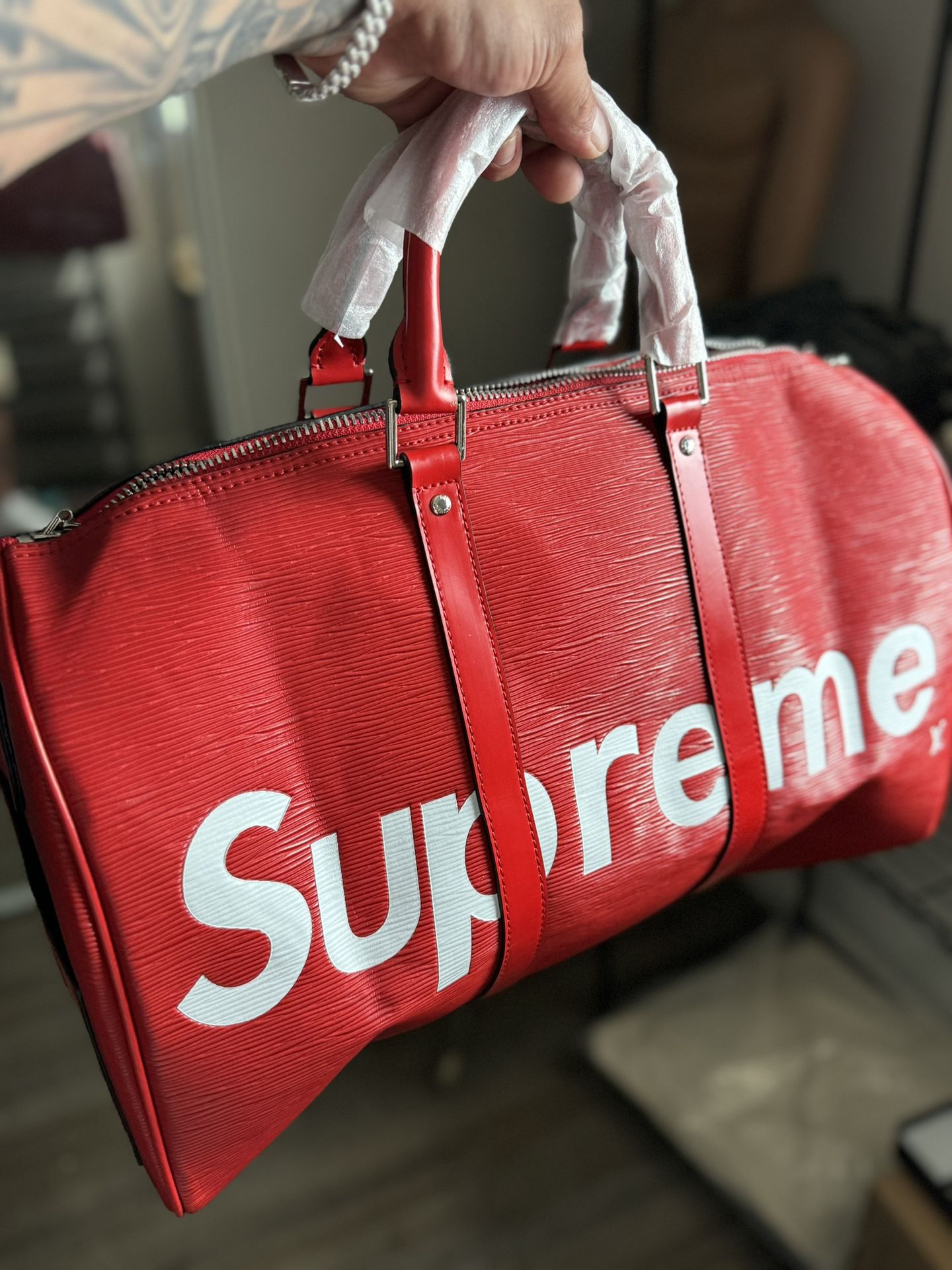 Louis Vuitton SUPREME Duffle Bag