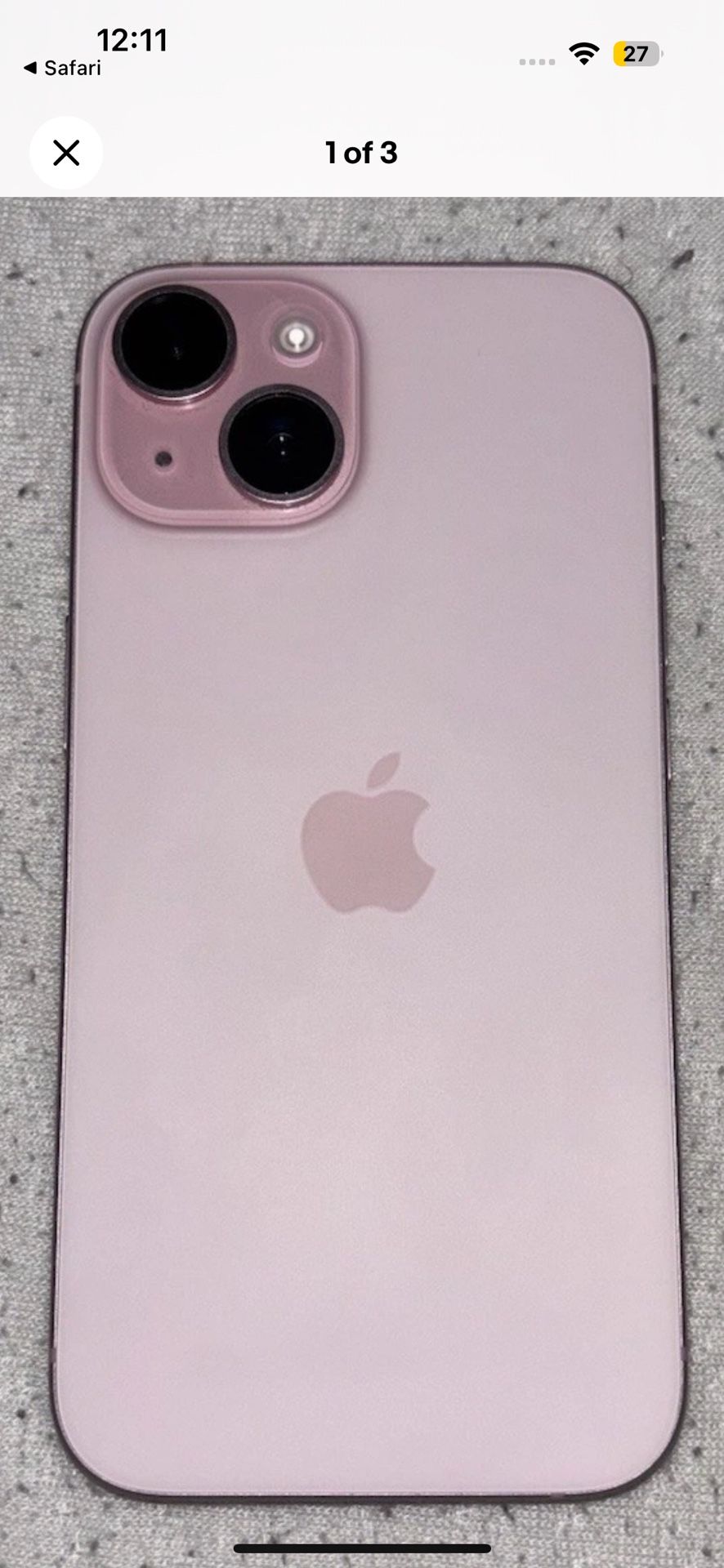 iPhone 15 Pink
