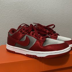Red And Grey Nike Dunk
