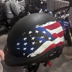 American Flag Helmet Strong 