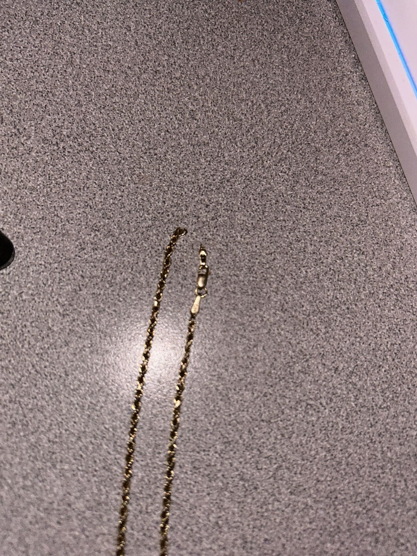 14kt Gold Rope Chain