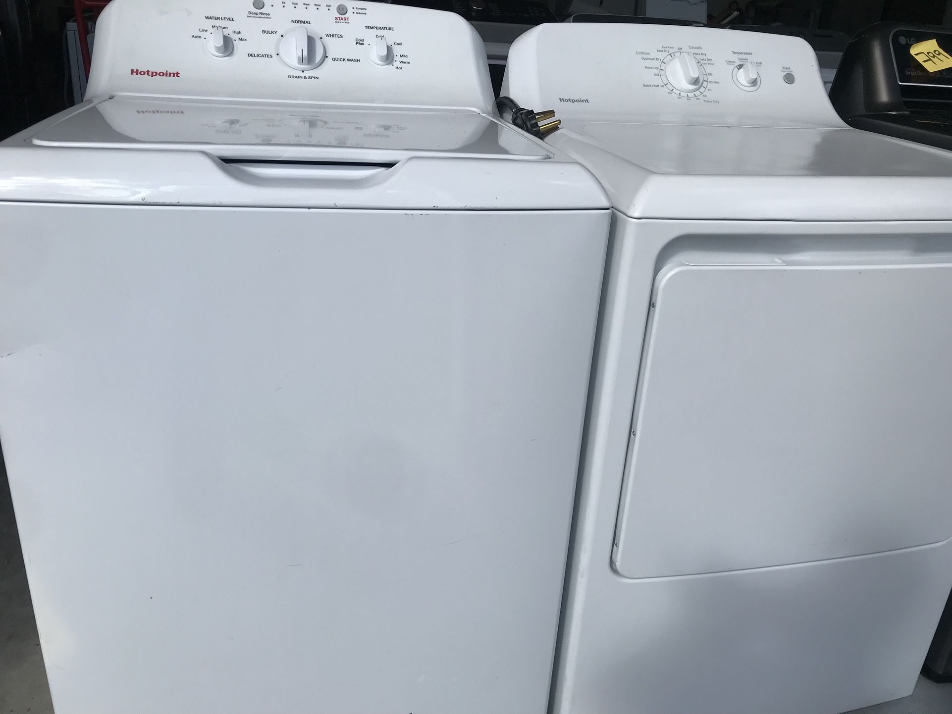 WASHER AND DRYER