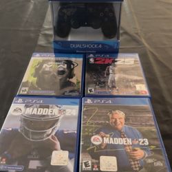 PS4 Games And Controller 