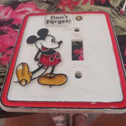 Disney Switch Plate