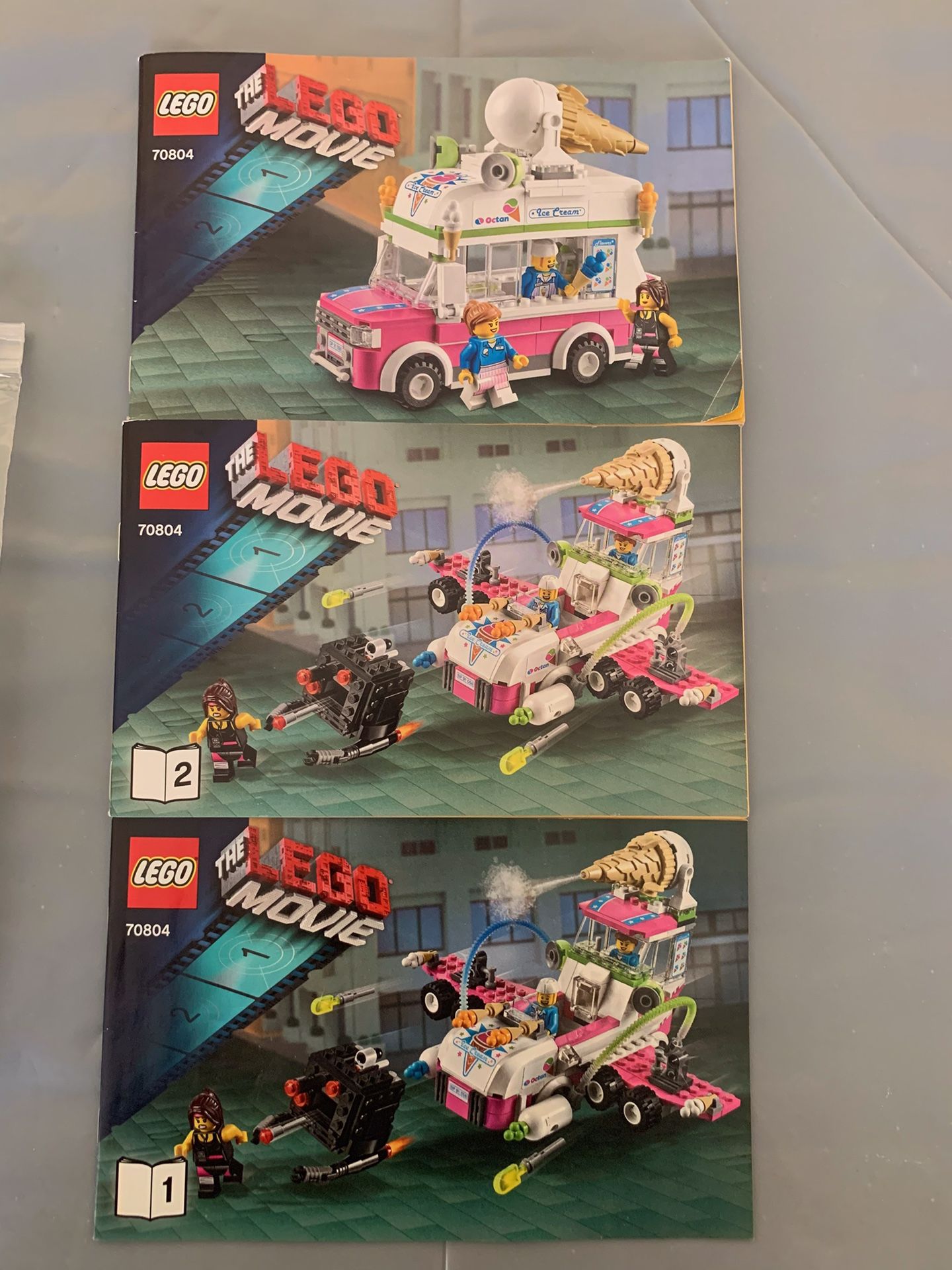 Lego #70804 The Lego Movie: Ice Cream Machine/Truck (344 Pieces)