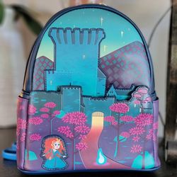 Brave Princess Castle Series Glow-in-the-Dark Mini-Backpack 