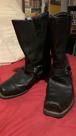 Mens leather boots