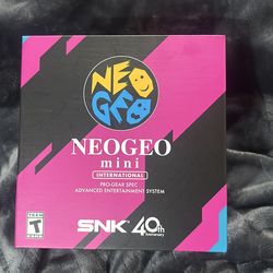 NEOGEO MIni   40th Anniversary edition