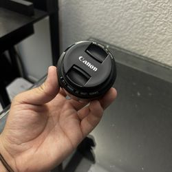 Canon EF 50mm Lens 