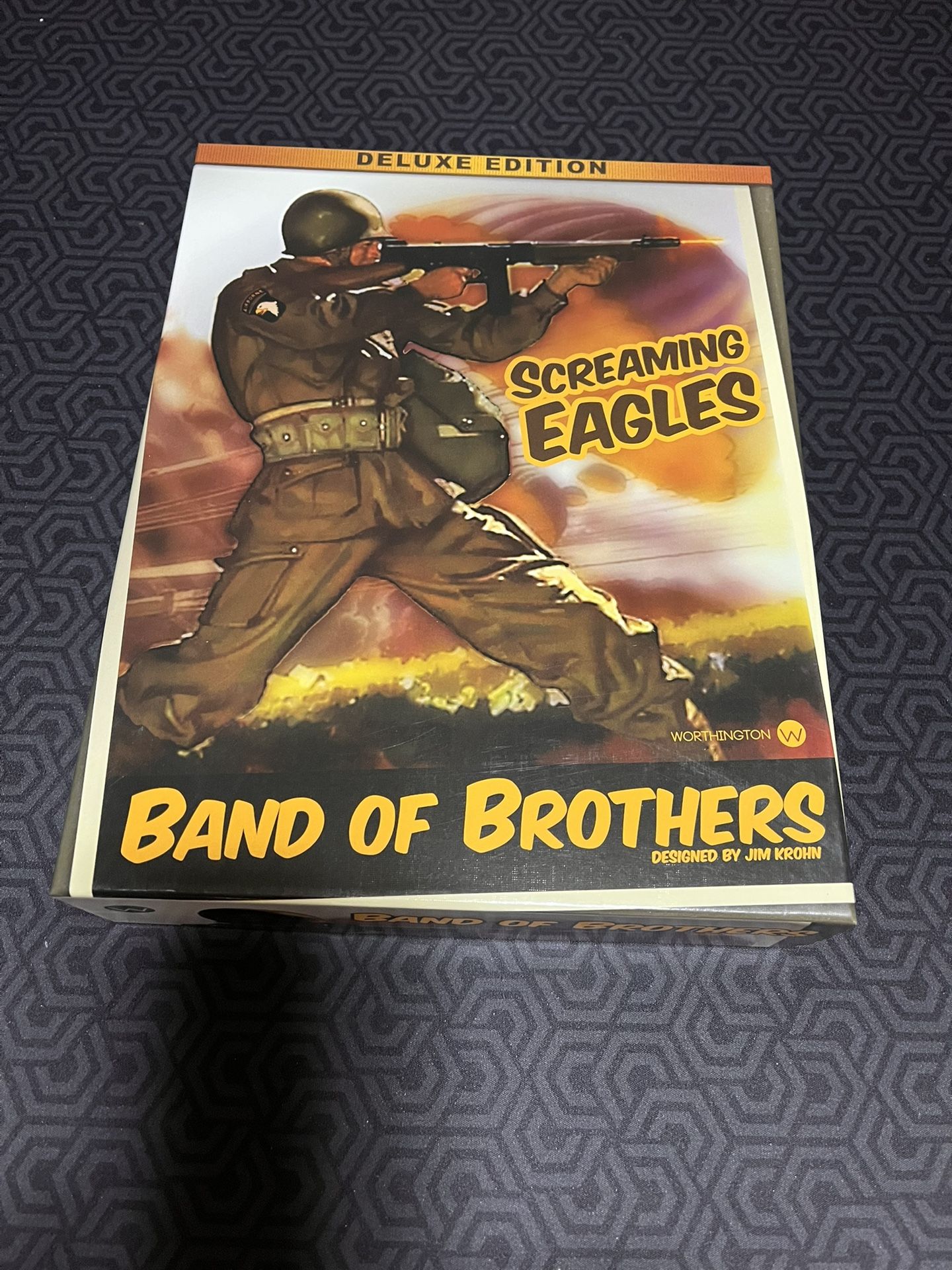 Band of Brothers Screaming Eagles board game by Worthington Games