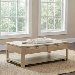 Coffee Table Light Elm finish, New Especial price 