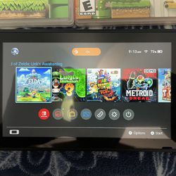 Nintendo Switch Like New With Games 